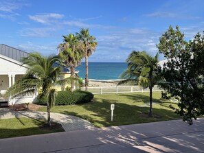 Ocean view from balcony