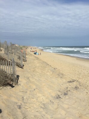 Beach Is walking distance. Only 100 yards from the suite!  