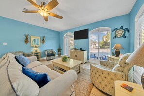 Spacious Living Room Area