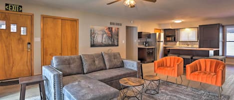 Deadwood Vacation Rental | 3BR | 1BA | 1,400 Sq Ft | Stairs Required For Access