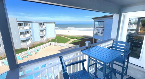 Beautiful Ocean view from your own private balcony.