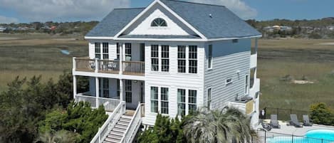 Welcome to Carolina Views, newly renovated beach house on a large corner lot.