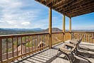 A million dollar view off the back deck.