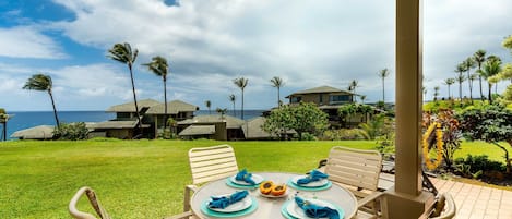 Lanai with view