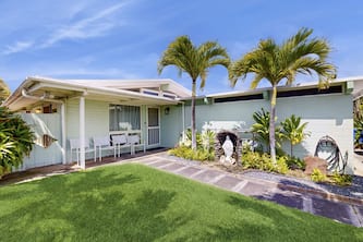 Tropical Escape with Lanai & Private Yard | Walk to Maunalua Bay Beach