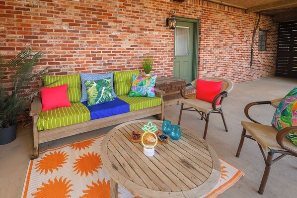 private patio