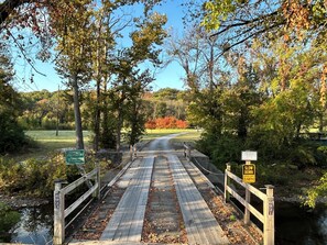 Mill Creek Retreat Bridge is Main Entrance
