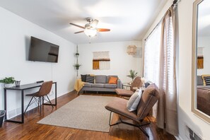 Living Room with dedicated Desk