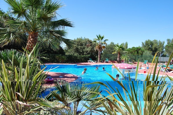 Piscine maison de vacances