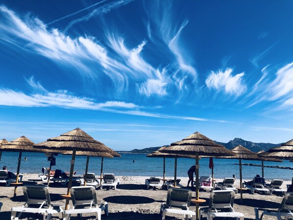 La magnifique plage de Calvi 