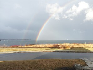 Utsikt mot havet/stranden
