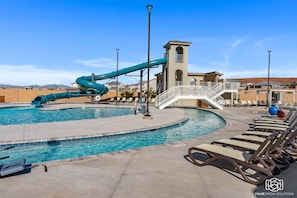 Community Lazy River and Slide