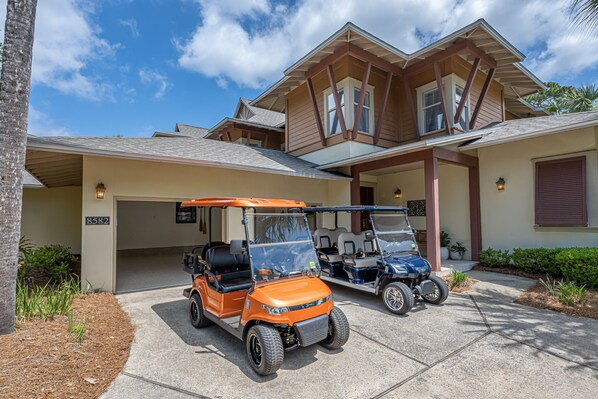 Two Golf Carts