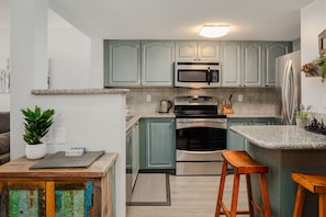 Fully equipped kitchen