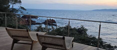 Vue terrasse Sud-Ouest