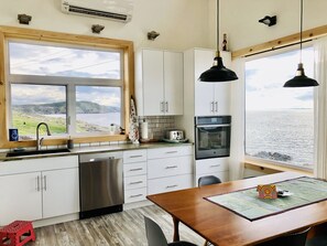 One family said..."why ever go out when we have the best kitchen here?" 