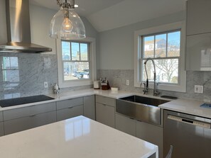 Open Kitchen to Living Area