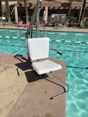 Chair for swimming pool