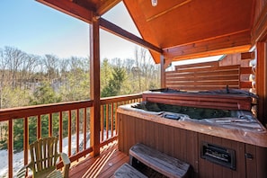 Bain à remous extérieur