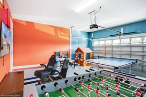 Fun for everyone in our spacious game room!