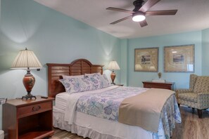 Master Bedroom offers a King Size Bed