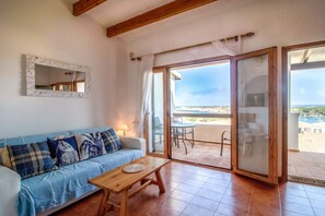 Relaxation with a view to die for ... overlooking the sea & Arenal's main beach