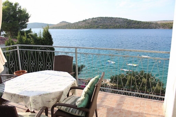 Balcony with sea view