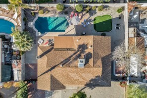 Aerial views to get the whole feel of the property