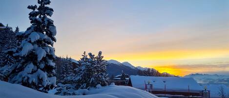 Vue depuis l'appartement.