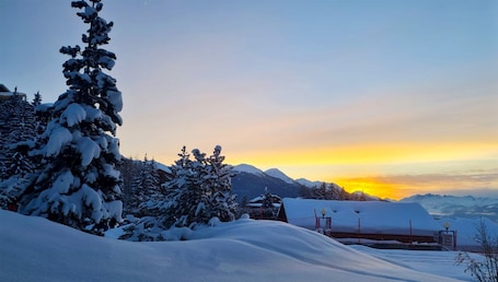 Vue depuis l'appartement.