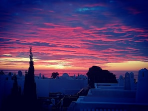 Vue depuis l’hébergement
