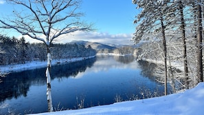 Winter view from the Great Room.