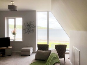 Living room | Gleaner Lea Apartment, Campbeltown
