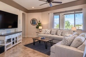 Large living area.