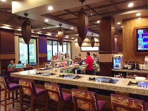 Bar (in der Unterkunft)
