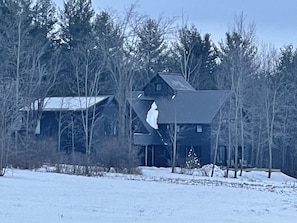 Apt over garage and owner's home.