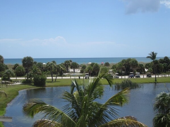 View from Lanai and Upstairs bedroom