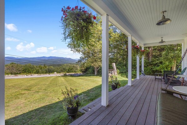 Gorgeous view from the front porch!
