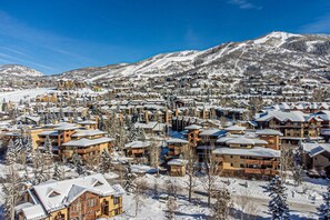 Our unit is tucked right in the middle of this perfect mountain town