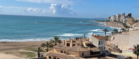 Vue sur la plage/l’océan