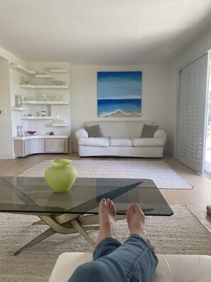 Expansive living room