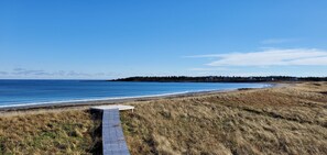 Boardwalk to the beach.