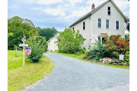 Dedicated guest driveway