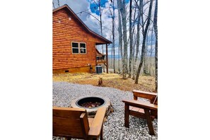 View from the fire pit