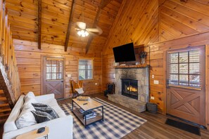 Cozy living area with comfortable seating.