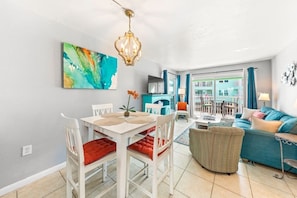 living and dinning area