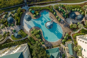 Resort property with multiple pools for enjoyment.