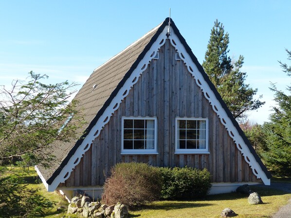 Lodge 5 is a very private Lodge, with a large garden area - Bedroom Windows
