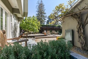 Back yard deck