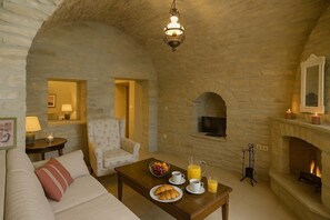 Cozy lounge area